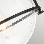 Потолочный светильник с прозрачным стеклянным шаром с эффектом пузырьков Hinkley варинант исполнения - 6 | Loft Concept в Екатеринбурге