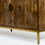 Широкая тумба с фактурным фасадом Termite варинант исполнения - 4 | Loft Concept в Екатеринбурге