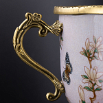 Фарфоровая чаша с бронзовыми элементами Eden Garden варинант исполнения - 5 | Loft Concept в Екатеринбурге