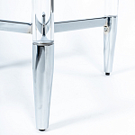 Приставной столик со стеклянной столешницей Deimos варинант исполнения - 5 | Loft Concept в Екатеринбурге