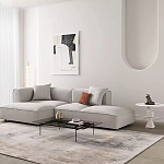 Дизайнерский журнальный стол белый в форме геометрических фигур Cydogic варинант исполнения - 2 | Loft Concept в Екатеринбурге