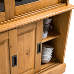 Витрина из массива сосны Cobbett Wood Showcase варинант исполнения - 5 | Loft Concept в Екатеринбурге