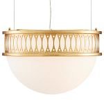 Подвесной светильник с фактурным золотым каркасом Exceptional Classic Design варинант исполнения - 1 | Loft Concept в Екатеринбурге