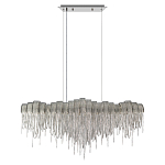 Люстра подвесная с металлическими дугами и длинными цепочками 115 см Atlantis Chain варинант исполнения - 11 | Loft Concept в Екатеринбурге