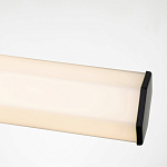 Бра для ванных комнат горизонтальное с длинным белым матовым плафоном в форме шестиугольника на круглом основании Hinkley варинант исполнения - 3 | Loft Concept в Екатеринбурге