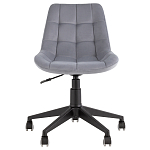 Мягкое компьютерное кресло Plushe Grey варинант исполнения - 3 | Loft Concept в Екатеринбурге