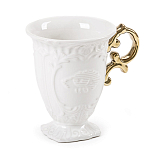 Кружка Seletti I-Mug Gold варинант исполнения - 1 | Loft Concept в Екатеринбурге