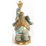 Фарфоровый подсвечник Слон с эмоцией Fluens варинант исполнения - 5 | Loft Concept в Екатеринбурге