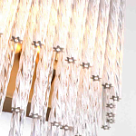 Бра с прозрачными стеклянными трубочками и металлическим основанием Nembus варинант исполнения - 2 | Loft Concept в Екатеринбурге