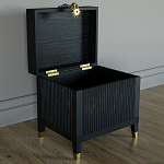 Сундук Eye Elsa Dreams Black варинант исполнения - 2 | Loft Concept в Екатеринбурге