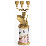 Фарфоровый подсвечник Лебедь с ангелом Asse варинант исполнения - 5 | Loft Concept в Екатеринбурге