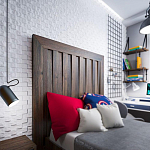 Гипсовая 3D Панель E-05 варинант исполнения - 1 | Loft Concept в Екатеринбурге