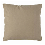 Подушка декоративная хлопковая бежевого цвета с абстрактным принтом Elysian Flow Sand варинант исполнения - 2 | Loft Concept в Екатеринбурге