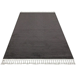 Ковер из полиэстера Black and white continent варинант исполнения - 5 | Loft Concept в Екатеринбурге