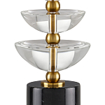 Настольная лампа с чашеобразными дисками на корпусе Glowing Waterfall варинант исполнения - 1 | Loft Concept в Екатеринбурге