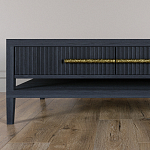 Кофейный стол Primo с двумя ящиками Черный дуб варинант исполнения - 3 | Loft Concept в Екатеринбурге