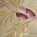 Обои ручная роспись Silk Tree Colourway SC-80 on Pale Grey dyed silk варинант исполнения - 1 | Loft Concept в Екатеринбурге