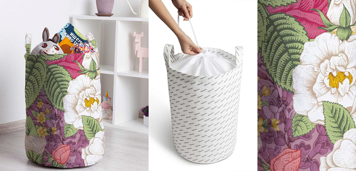 Корзина Flower Meadow Basket Корзина Flower Meadow Basket - Loft-Concept в Екатеринбурге