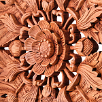 Панно из дерева квадратное Novala Panel With Trees варинант исполнения - 2 | Loft Concept в Екатеринбурге