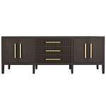 Большая VT-тумба Primo шпон темный орех варинант исполнения - 1 | Loft Concept в Екатеринбурге