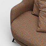 Мебельная ткань Шенилл терракотовый цвет 142 см T4-58 варинант исполнения - 4 | Loft Concept в Екатеринбурге