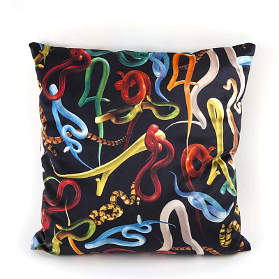 Подушка Seletti Cushion Snakes Toiletpaper