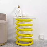 Дизайнерский журнальный стол на 2-х конусообразных ножках Epykopy варинант исполнения - 1 | Loft Concept в Екатеринбурге