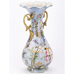 Ваза фарфоровая с попугаями Gaya варинант исполнения - 5 | Loft Concept в Екатеринбурге