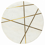 Кофейный столик с мраморной столешницей Sleeve варинант исполнения - 4 | Loft Concept в Екатеринбурге