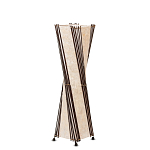 Торшер из перламутра на металлическом каркасе Indonesian Wave варинант исполнения - 3 | Loft Concept в Екатеринбурге