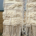 Вязанное панно для ресторана WINTER варинант исполнения - 1 | Loft Concept в Екатеринбурге