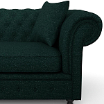 Мебельная ткань Шенилл темно-зеленый цвет 138 см T4-36 варинант исполнения - 8 | Loft Concept в Екатеринбурге