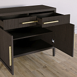 Буфет Primo с двумя ящиками и двумя фасадами шпон орех варинант исполнения - 4 | Loft Concept в Екатеринбурге