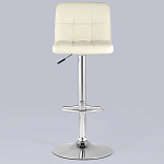 Барный стул с сиденьем молочного цвета Honory варинант исполнения - 3 | Loft Concept в Екатеринбурге