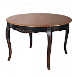 Стол круглый из массива березы в стиле прованс Vintage варинант исполнения - 2 | Loft Concept в Екатеринбурге