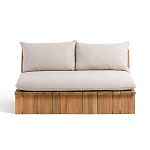 Двухместный диван для сада Acacia варинант исполнения - 2 | Loft Concept в Екатеринбурге