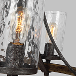 Люстра с цилиндрическим плафонами из толстого волнистого стекла в индустриальном стиле Feiss варинант исполнения - 17 | Loft Concept в Екатеринбурге