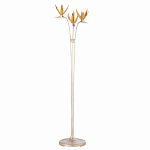 Торшер с 3-мя плафонами в виде цветов Golden Bird of Paradise варинант исполнения - 3 | Loft Concept в Екатеринбурге