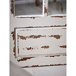 Зеркало-окно с эффектом старения в венецианском стиле Venetian White Mirror варинант исполнения - 4 | Loft Concept в Екатеринбурге