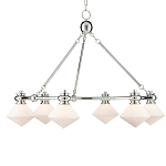 Люстра с ромбовидными плафонами Pointed Diamond Shade варинант исполнения - 3 | Loft Concept в Екатеринбурге