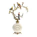 Подсвечник с декором из птиц на ветвях Birds of Paradise варинант исполнения - 2 | Loft Concept в Екатеринбурге