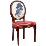 Стул French Owl with a rose варинант исполнения - 2 | Loft Concept в Екатеринбурге