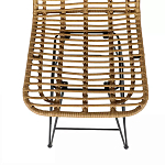 Стул барный с ротанговым плетением Half Bar Chair with Wicker без подлокотников варинант исполнения - 7 | Loft Concept в Екатеринбурге