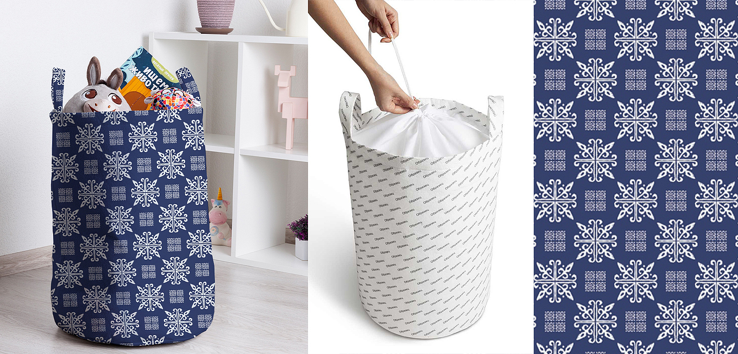 Корзина Snowflakes Basket Корзина Snowflakes Basket - Loft-Concept в Екатеринбурге