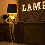 Лампа MANNEQUIN LAMP с абажуром руки на талии варинант исполнения - 5 | Loft Concept в Екатеринбурге