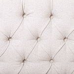 Кровать двуспальная светло-бежевая с основанием из массива дуба с мягким изголовьем Flax Beds варинант исполнения - 4 | Loft Concept в Екатеринбурге