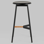 Черный барный стул Knopper варинант исполнения - 2 | Loft Concept в Екатеринбурге