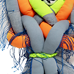 Кукла из одежды и павлопосадских платков Rusalka Blue Jeans 2 варинант исполнения - 3 | Loft Concept в Екатеринбурге