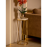 Столик дизайнерский Beige marble варинант исполнения - 4 | Loft Concept в Екатеринбурге