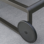 Шезлонг на металлическом каркасе с регулируемой спинкой GUELL Sunbed варинант исполнения - 7 | Loft Concept в Екатеринбурге